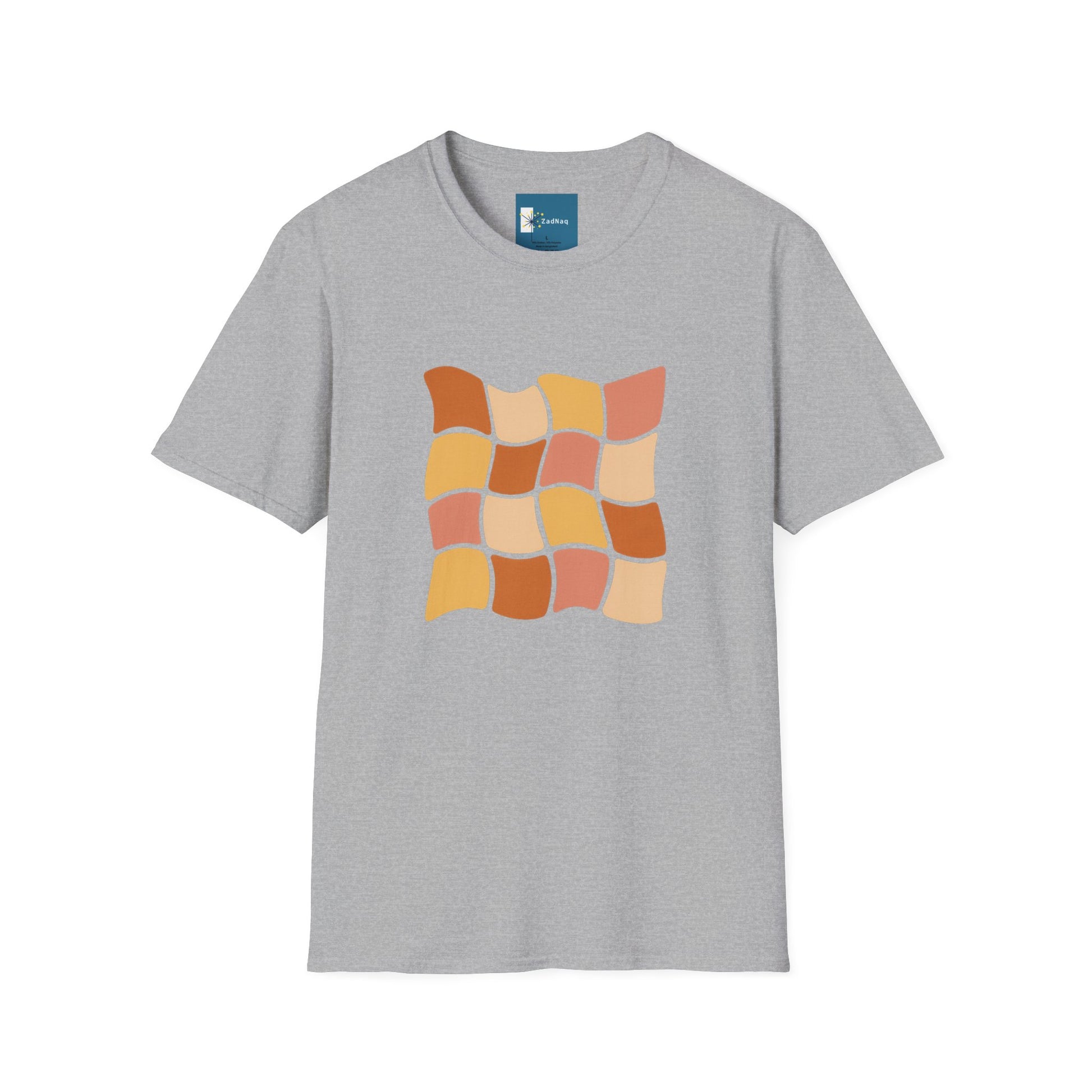 Abstract Grid Softstyle T-Shirt