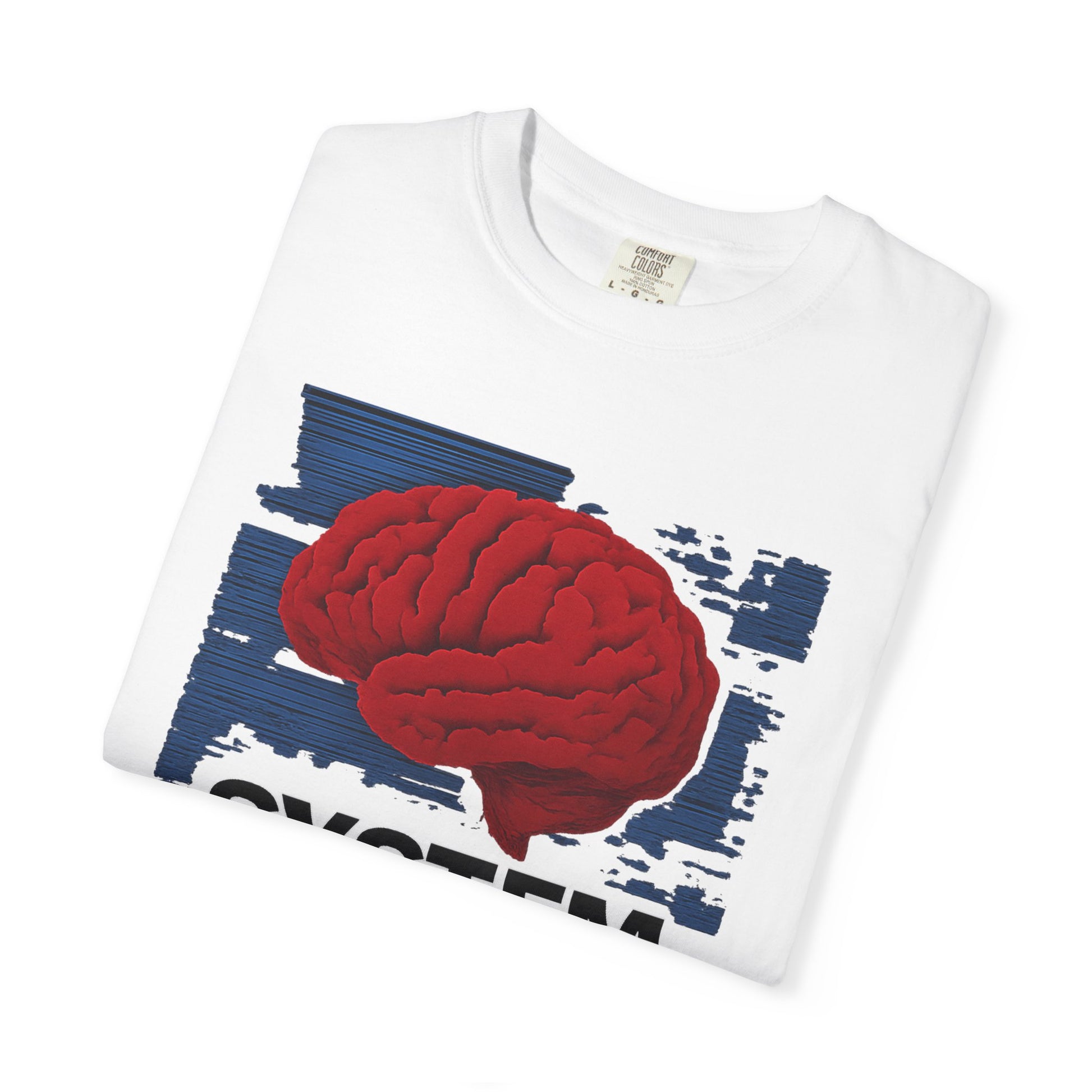 Brain Overload T-Shirt | Graphic Tee for Stress Relief, Casual Wear, Gifts for Mental Health Awareness, Unique Design