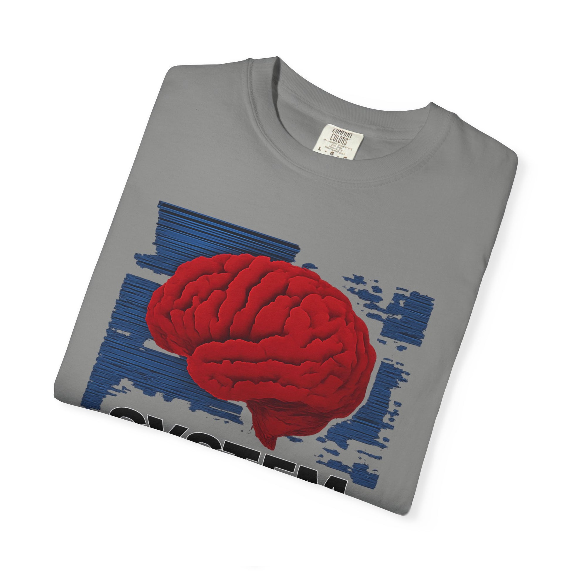 Brain Overload T-Shirt | Graphic Tee for Stress Relief, Casual Wear, Gifts for Mental Health Awareness, Unique Design