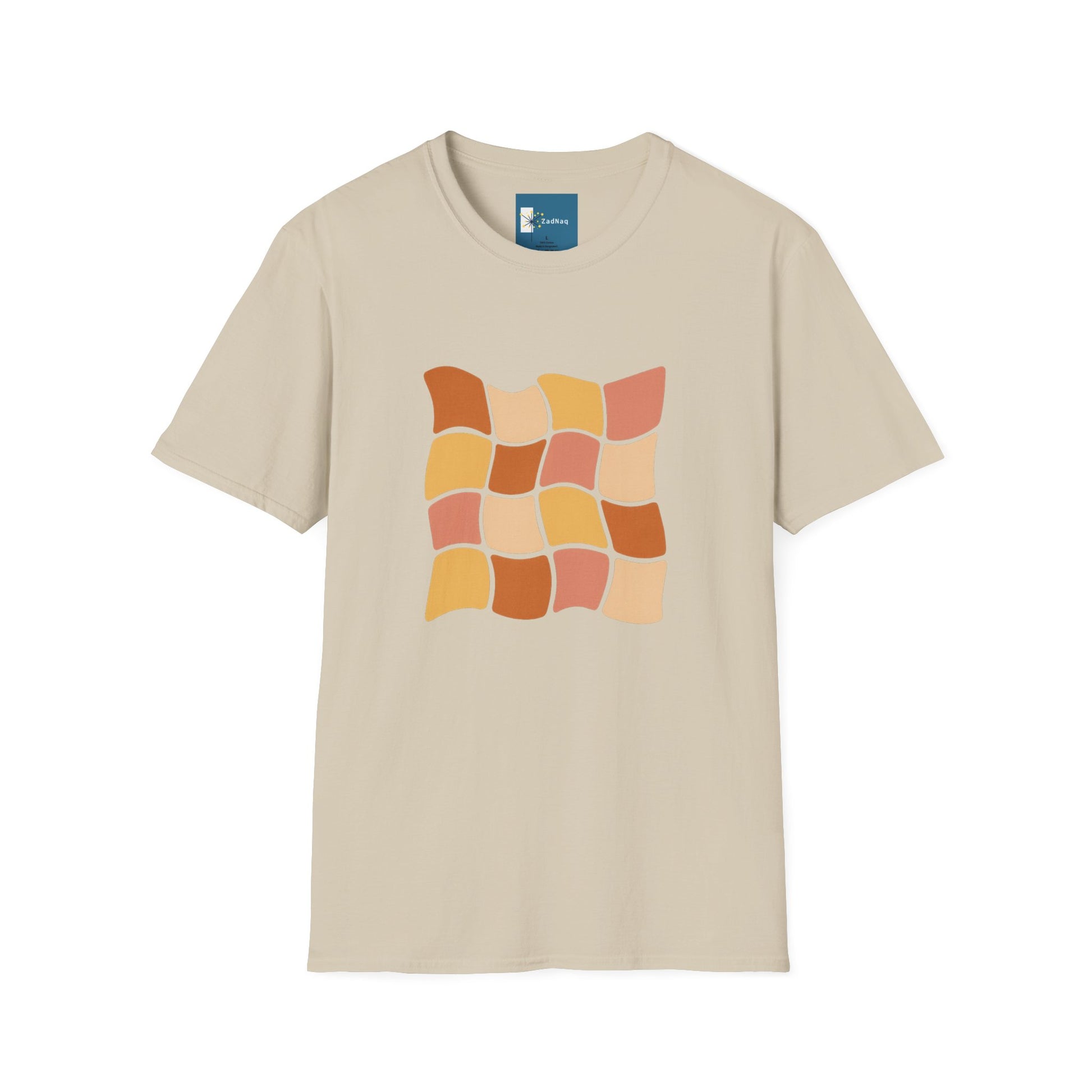 Abstract Grid Softstyle T-Shirt