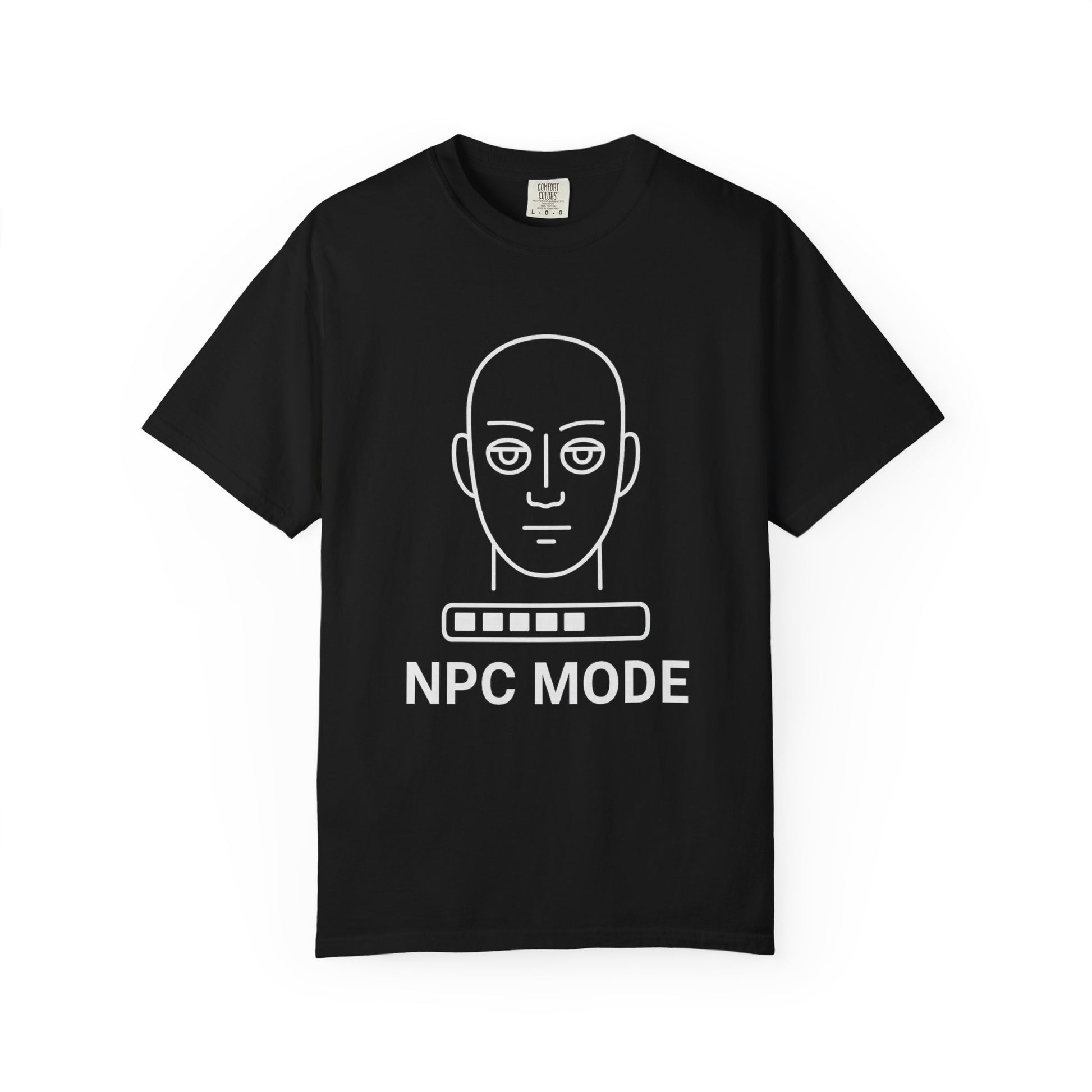 Casual Graphic Tee - NPC Mode T-Shirt, Gamer Apparel, Gift for Gamers, Unisex T-shirt, Unique Game Mode Shirt