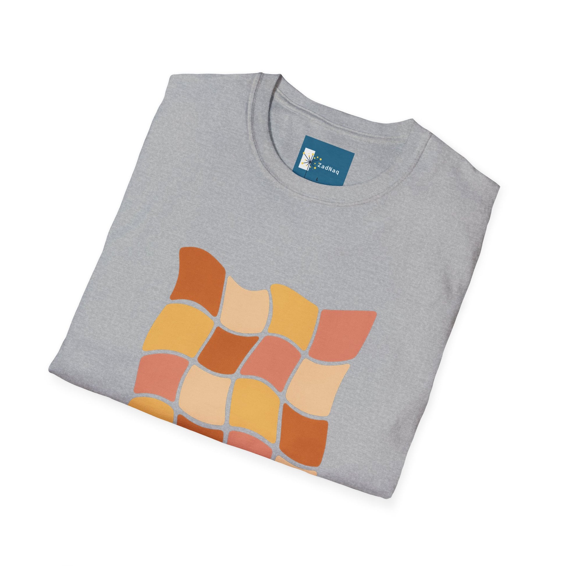 Abstract Grid Softstyle T-Shirt