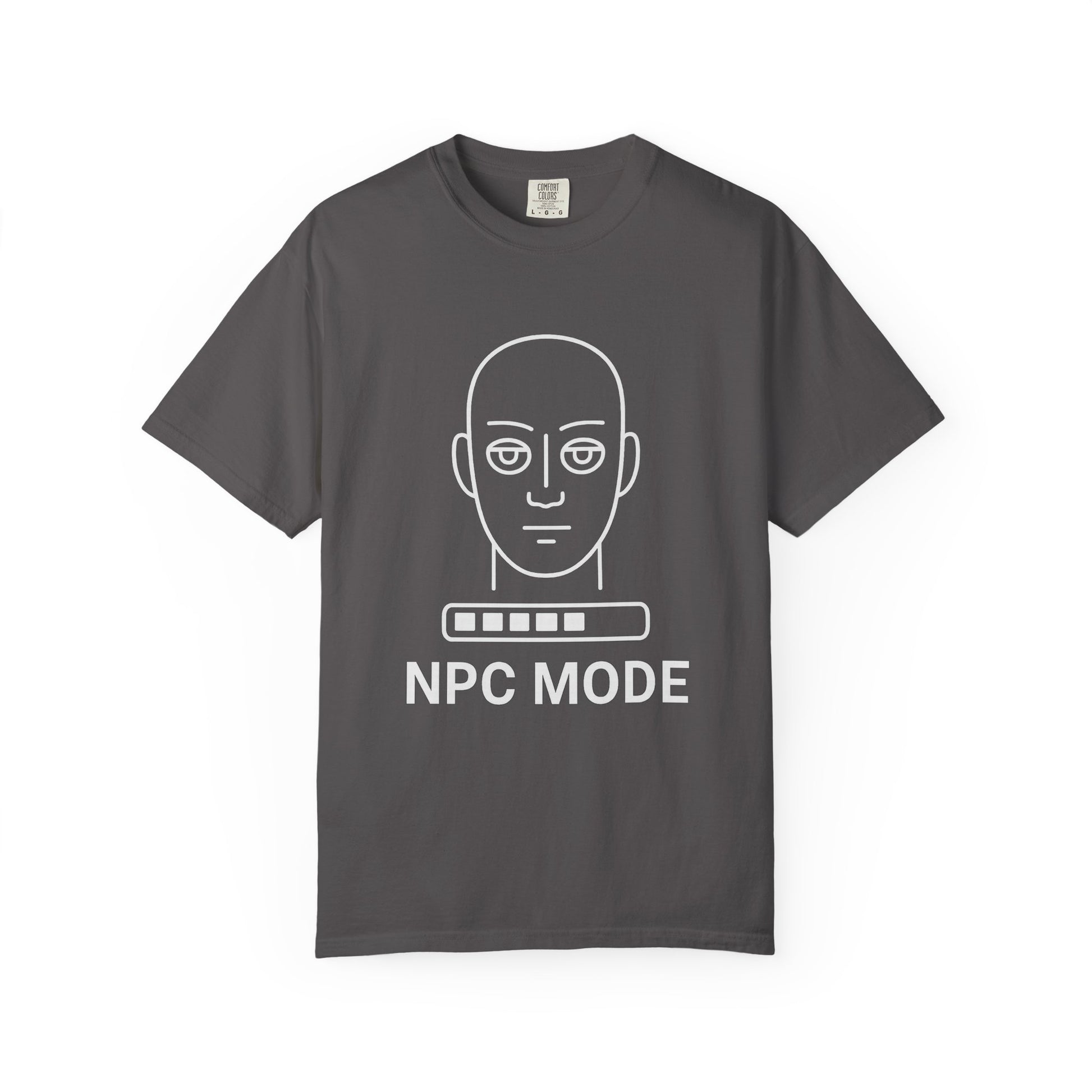 Casual Graphic Tee - NPC Mode T-Shirt, Gamer Apparel, Gift for Gamers, Unisex T-shirt, Unique Game Mode Shirt