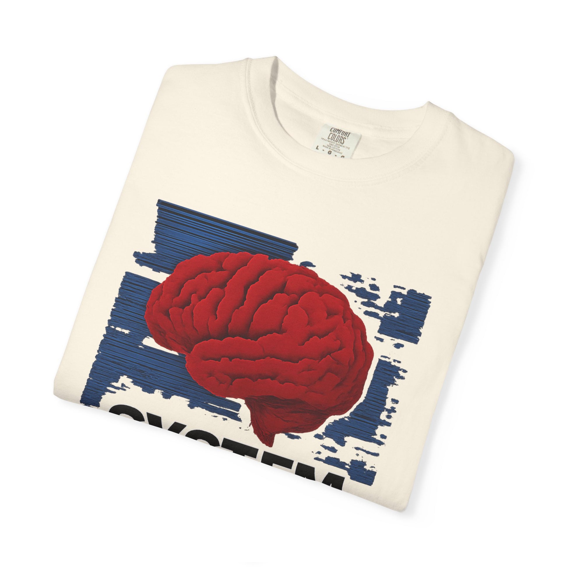 Brain Overload T-Shirt | Graphic Tee for Stress Relief, Casual Wear, Gifts for Mental Health Awareness, Unique Design