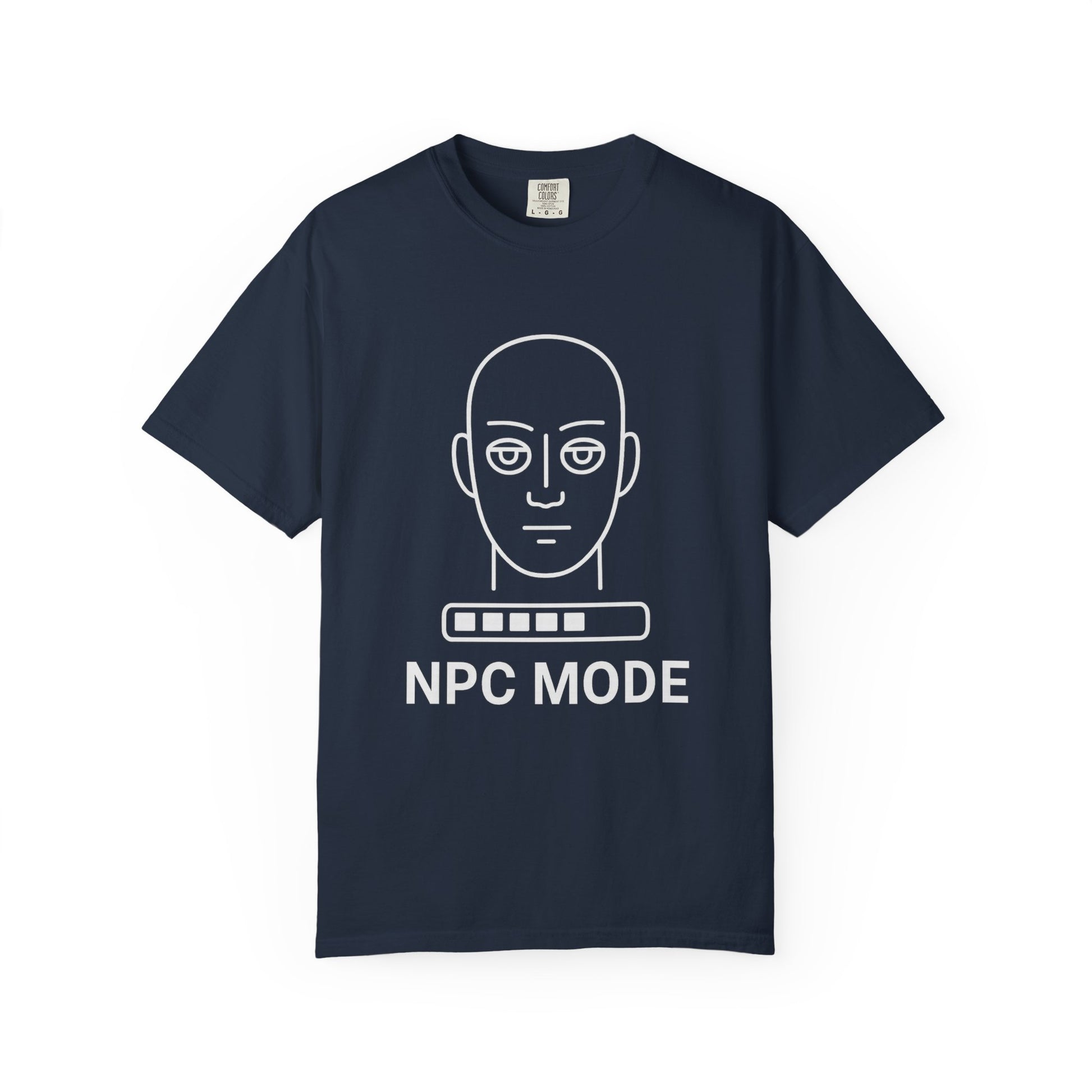 Casual Graphic Tee - NPC Mode T-Shirt, Gamer Apparel, Gift for Gamers, Unisex T-shirt, Unique Game Mode Shirt