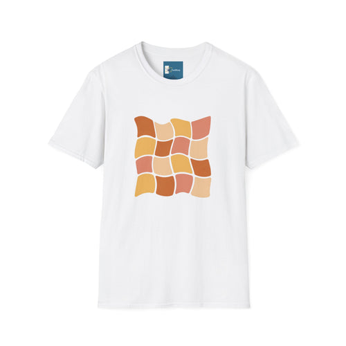 Abstract Grid Softstyle T-Shirt